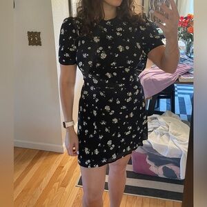 Reformation Maylin Floral Mini Dress